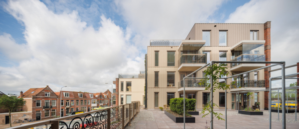 Appartementsgebouw in Alkmaar, Nederland