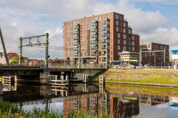 Appartementsgebouw in Alkmaar, Nederland
