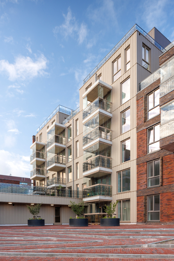 Appartementsgebouw in Alkmaar, Nederland