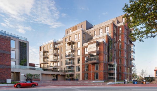 Appartementsgebouw in Alkmaar, Nederland