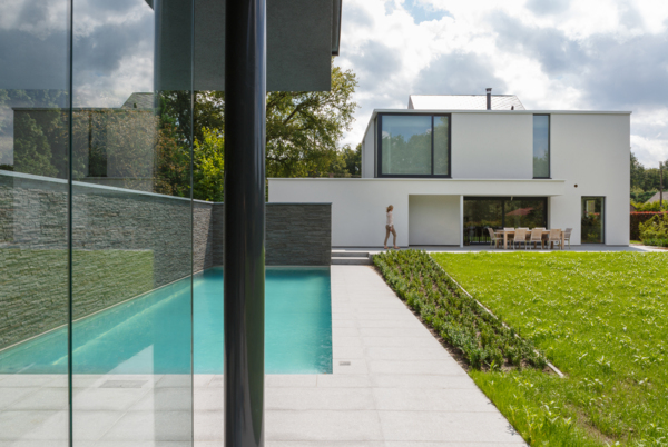 Maison unifamiliale avec ardoises à Genk, Belgique