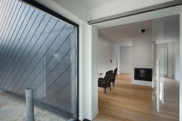 Maison unifamiliale avec ardoises à Genk, Belgique