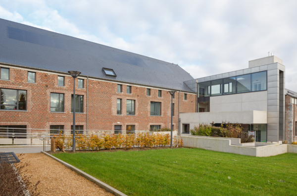 Verbouwing gemeentehuis en OCMW van Wanze, België