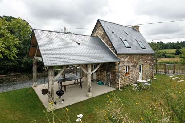 Maison traditionnelle à Saint-Pierre-Langers