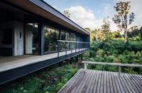 Fachada residencial em Puerto Varas, Chile