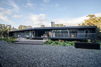 Fachada residencial em Puerto Varas, Chile